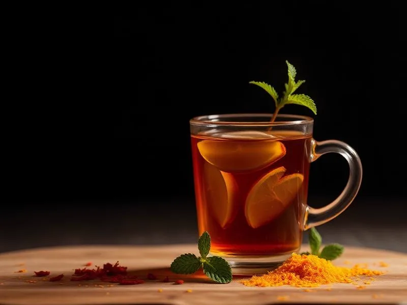 Saffron Tea